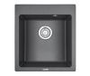 Кухонная мойка Granula 4651, ГРАФИТ 50х45 цвет черный поверхность матовая