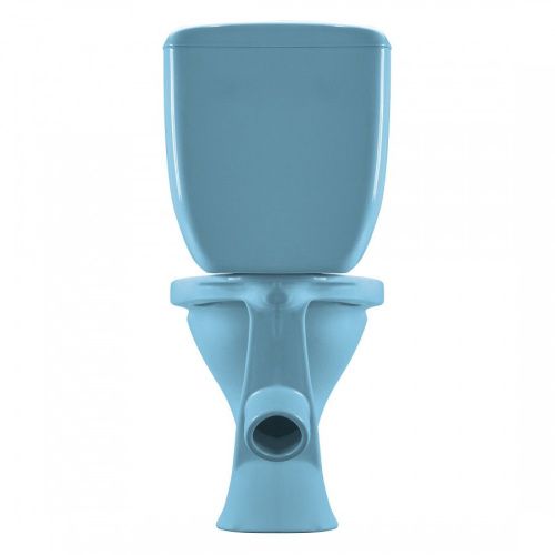 Унитаз-компакт напольный с бачком Santeri Воротынский 1P4017S0600BF голубой с сиденьем каскадный смыв - фото 5