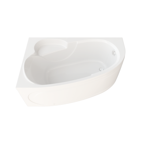 Ванна акриловая Тритон Николь Щ0000048680 160х100 пристенная асимметричная без каркаса - фото 2