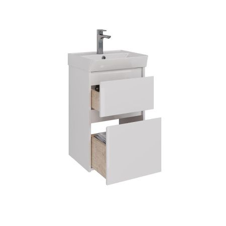 Тумба под раковину LeMark Combi LM03C45T 40х30 напольная цвет белый