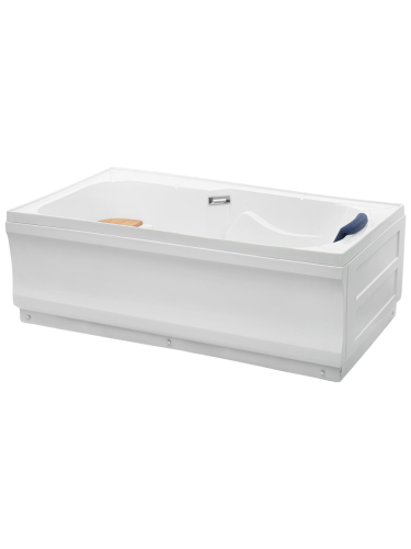 Ванна акриловая Wemor 10000005548 170х85 пристенная прямоугольная с каркасом - фото 3