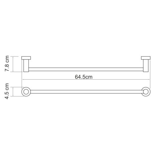Полотенцедержатель WasserKRAFT 9430 - фото 4