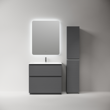 Тумба под раковину Sancos FOLK Floor FL80FGS 80х40 напольная цвет серый