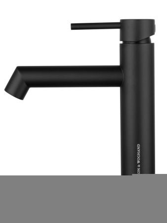 Смеситель Wonzon & Woghand WW-H1063-MB на раковину черный