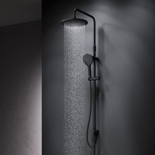 Душевая стойка Am.Pm Like F0780022 настенная цвет черный - фото 3