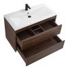 Тумба под раковину Art&Max Family-M Family-M-1000-2C-SO-BO 100х50 подвесная цвет коричневый