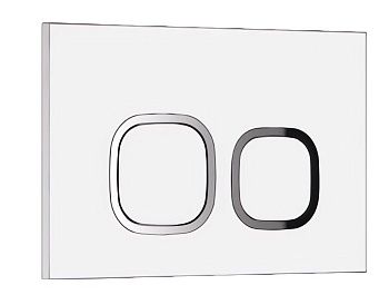 Клавиша смыва механическая Cerutti SPA CR01WH цвет белый