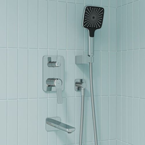 Душевая система Iddis Parker PARSB03i68 встраиваемая в стену цвет хром - фото 4