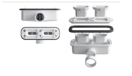 Сифон Vincea Vsph-D611 белый