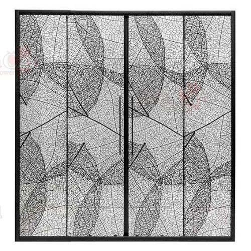 Душевая дверь AvaCan FB2-190MT 210х195 стекло матовое профиль черный - фото 2