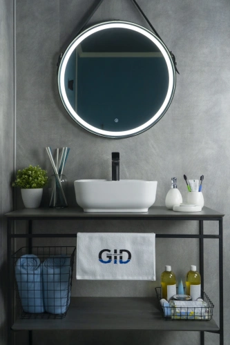 Раковина керамическая Gid Geométrico 51154 40х40 накладная цвет белый 1 отверстие под смеситель - фото 3