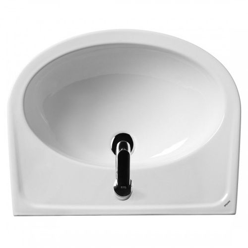 Раковина из сантехнического фарфора Santek Бореаль 1WH110484 60х50 подвесная цвет белый - фото 3