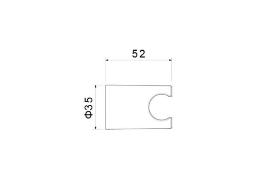 Держатель для душа Aquatek AQ2404BGM вороненая сталь - фото 2