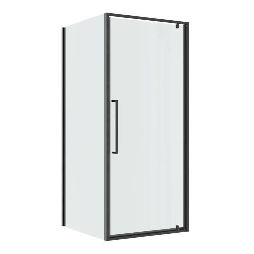 Душевой уголок Niagara Nova NG-35-9AGR-A90GR-34 90х90 стекло прозрачное профиль графит без поддона