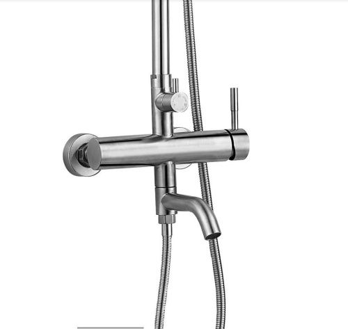 Душевая стойка G.Lauf ZAP16-A090 настенная цвет нержавеющая сталь - фото 4