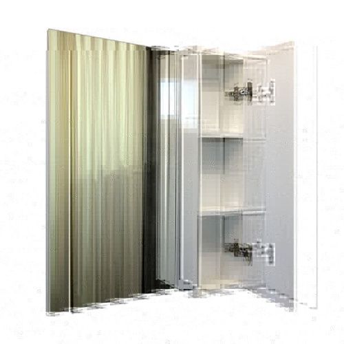 Зеркало-шкаф Comforty Неаполь 00004148728CF 70х80 подвесной цвет белый - фото 3