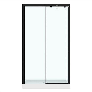 Душевой уголок Cerutti SPA MARBELLA 120B L 120х80 стекло прозрачное профиль черный без поддона