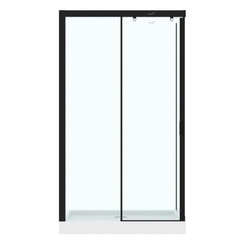 Душевой уголок Cerutti SPA MARBELLA 120B L 120х80 стекло прозрачное профиль черный без поддона