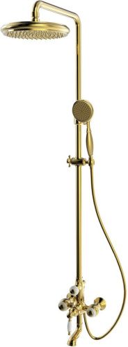 Душевая стойка AltroBagno Opera AltroBagnoOpera030206Or настенная цвет золото - фото 2