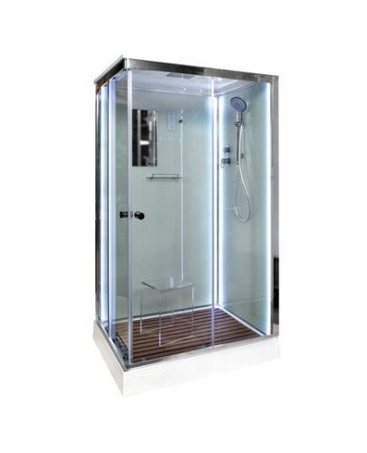 Душевая кабина AvaCan K402SLED 120х90 прямоугольная с крышей ориентация универсальная - фото 3