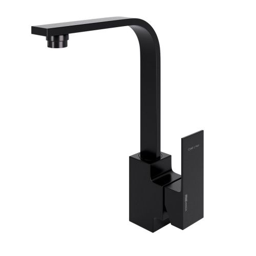 Смеситель для кухни Wasserkraft Abens 2000 2007 на мойку черный - фото 3