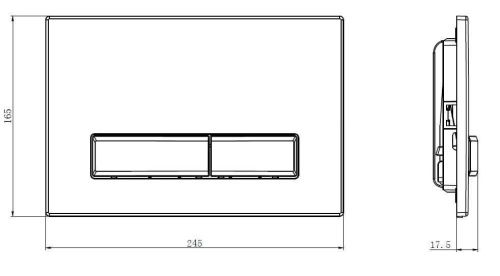 Сет унитаз + инсталляция + кнопка CC.300.80.01+FP.321.46.01+CR25200 - фото 4