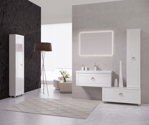 Зеркало с подсветкой Aqwella Y UM0210 100х70 подвесное - фото 4