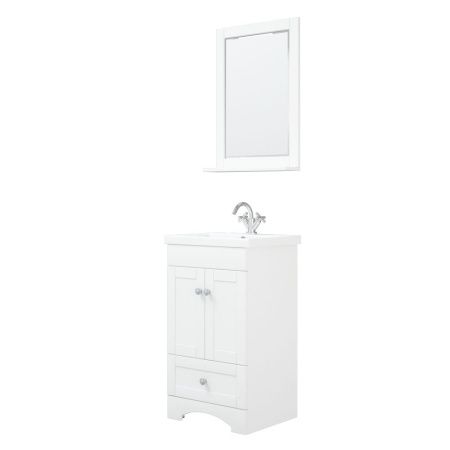 Тумба под раковину Corozo Техас SD-00000994 50х40 напольная цвет белый