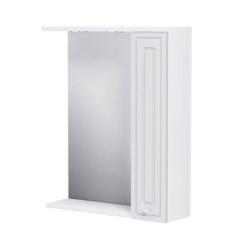 Зеркало-шкаф Damixa Palace One M41MPR0601WG 60х80 подвесной цвет белый - фото 2