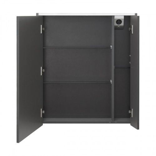 Зеркало-шкаф Roca Ronda ZRU9302969 70х80 подвесной цвет белый/серый - фото 2