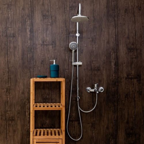 Душевая стойка Orange Alfi M18-933cr настенная цвет хром - фото 5