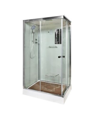 Душевая кабина AvaCan K402SEL 120х90 прямоугольная с крышей ориентация универсальная - фото 2