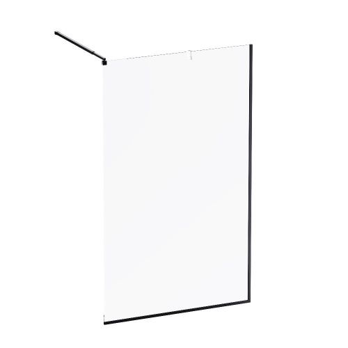 Душевая перегородка Am.Pm Func W84WI-120-F1-BTE 120х200 стекло прозрачное профиль черный - фото 2