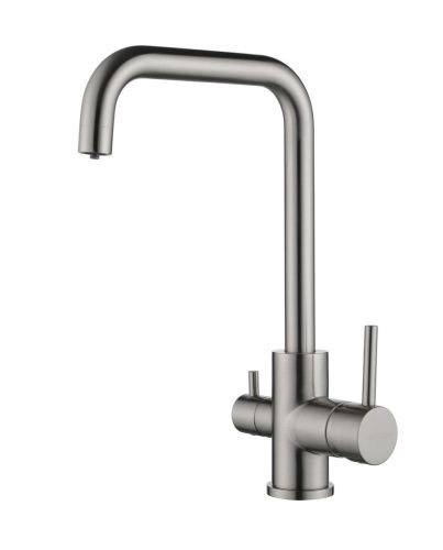 Смеситель для кухни Paulmark LOGAS Lo213021-NI на мойку никель