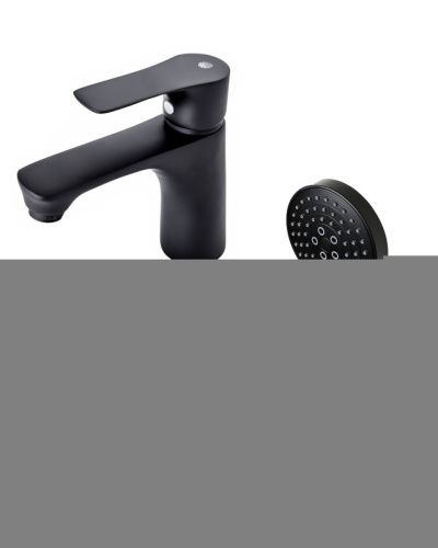 Душевой гарнитур Orange Aristo M19-311b настенный черный - фото 2