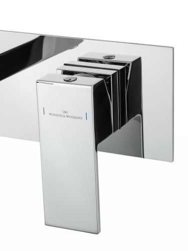 Смеситель для раковины Wonzon & Woghand Cube WW-88869016-CR встраиваемый в стену хром - фото 4