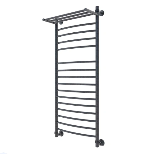 Полотенцесушитель водяной Veconi Nemi-B N12050GR-B 50х120 серый