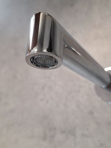 Смеситель для раковины AltroBagno Intento AltroBagnoIntento010502Cr встраиваемый в стену хром - фото 4