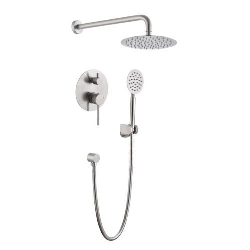 Душевая система Voda VSL Set_3in1 встраиваемая в стену цвет серый - фото 2