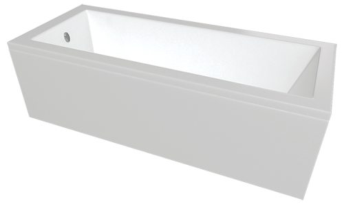 Ванна акриловая C-Bath CBQ014001 170х75 пристенная прямоугольная - фото 4