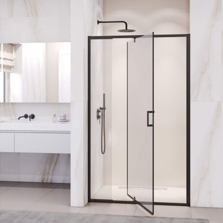 Душевая дверь RGW Passage 350800890-14 90х195 стекло прозрачное профиль черный