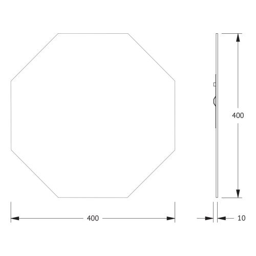 Зеркало Evoform Primary BY 0072 40х40 подвесное - фото 2