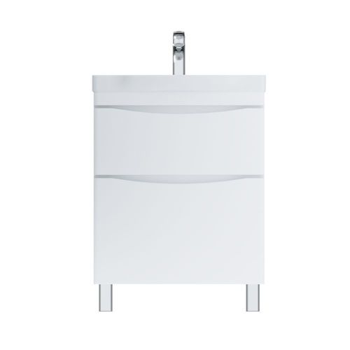 Тумба под раковину Am.Pm Like M80FSX0652WG 70х50 напольная цвет белый - фото 2