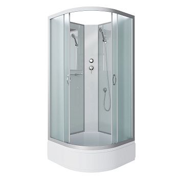 Душевая кабина Niagara Classic 33011424BK 90х90 четверть круга без крыши ориентация универсальная