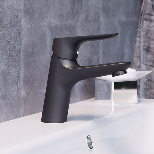 Смеситель Damixa Jupiter 770210301 на раковину черный - фото 3