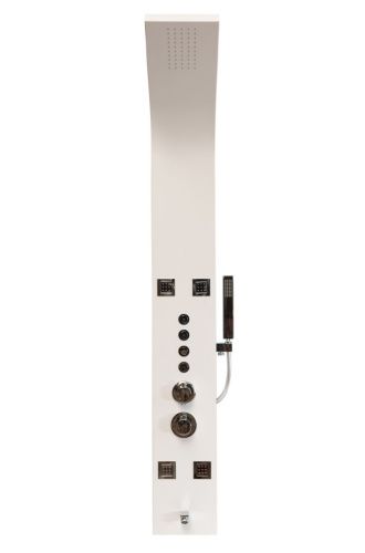 Душевая панель Denberg LT-203 настенная цвет белый с термостатом - фото 2