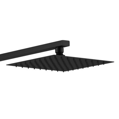 Душевая стойка Haiba HB24803-7 настенная цвет черный - фото 5