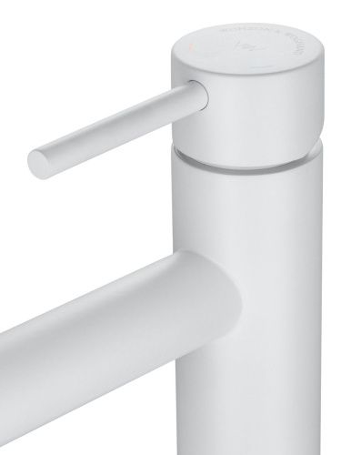 Смеситель Wonzon & Woghand WW-H1063-MW на раковину белый - фото 4