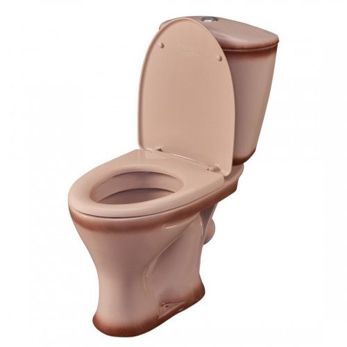 Унитаз-компакт напольный с бачком Santeri Версия 1P4015S0700BF бежевый с сиденьем каскадный смыв - фото 2