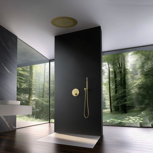 Душевая система Timo Saona SX-2370/17SM встраиваемая в стену цвет золото - фото 3